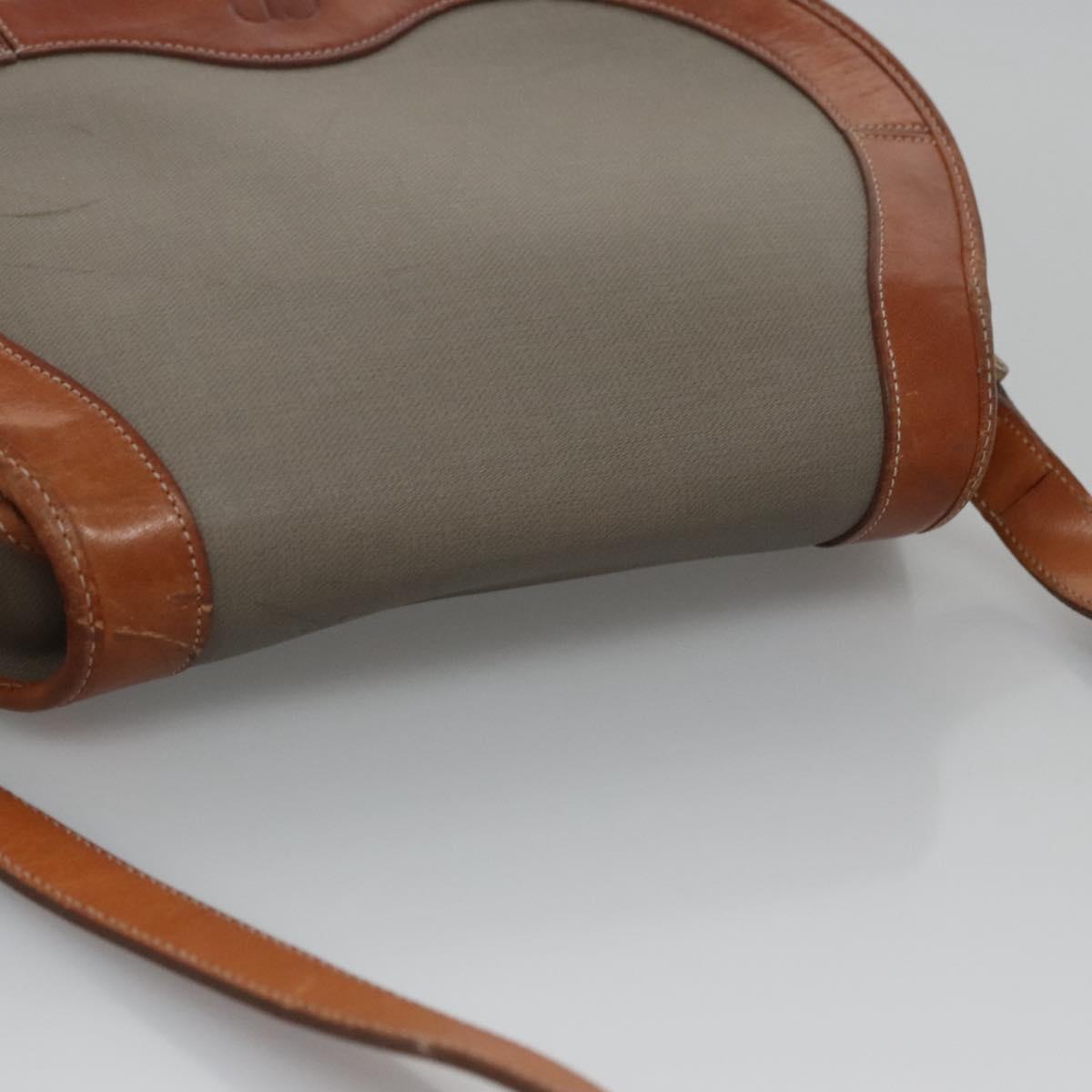 Dior Grey Canvas Shoulder Bag (Pre-Owned)