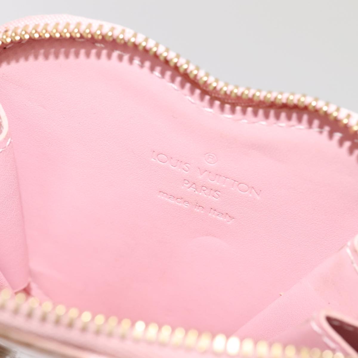 Louis Vuitton Saint-Valentin Pink Patent Leather Wallet  (Pre-Owned)