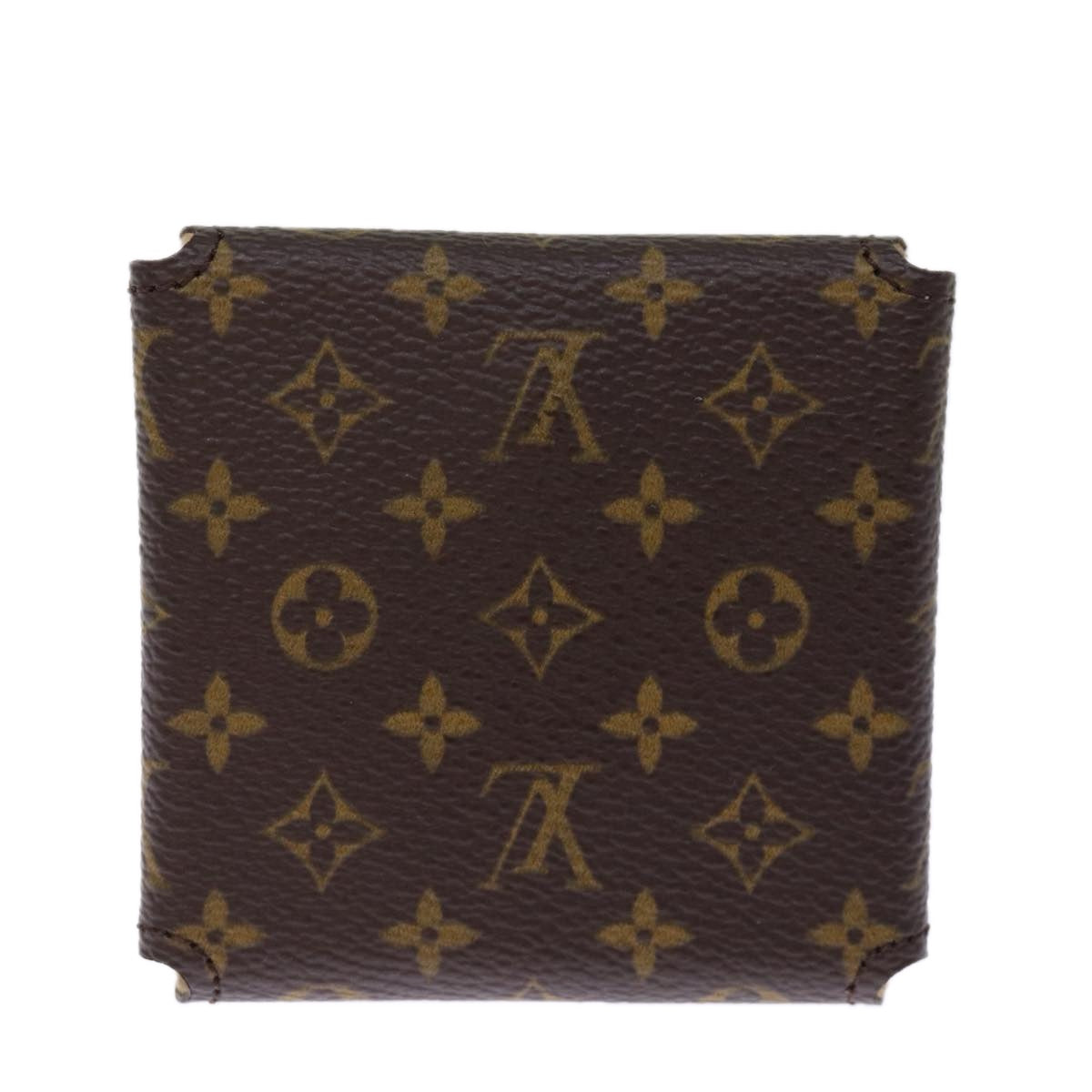 Louis Vuitton Jewelry Case Brown Canvas Jewelleryset Jewelry (Pre-Owned)