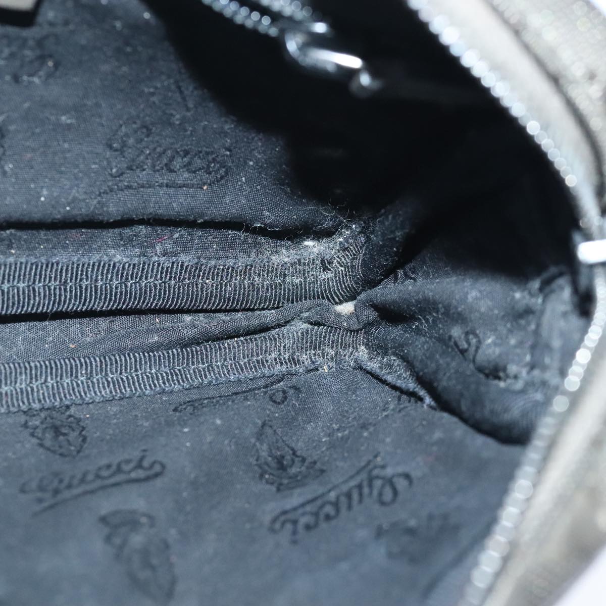 Gucci Imprime Brown Canvas Shoulder Bag (Pre-Owned)