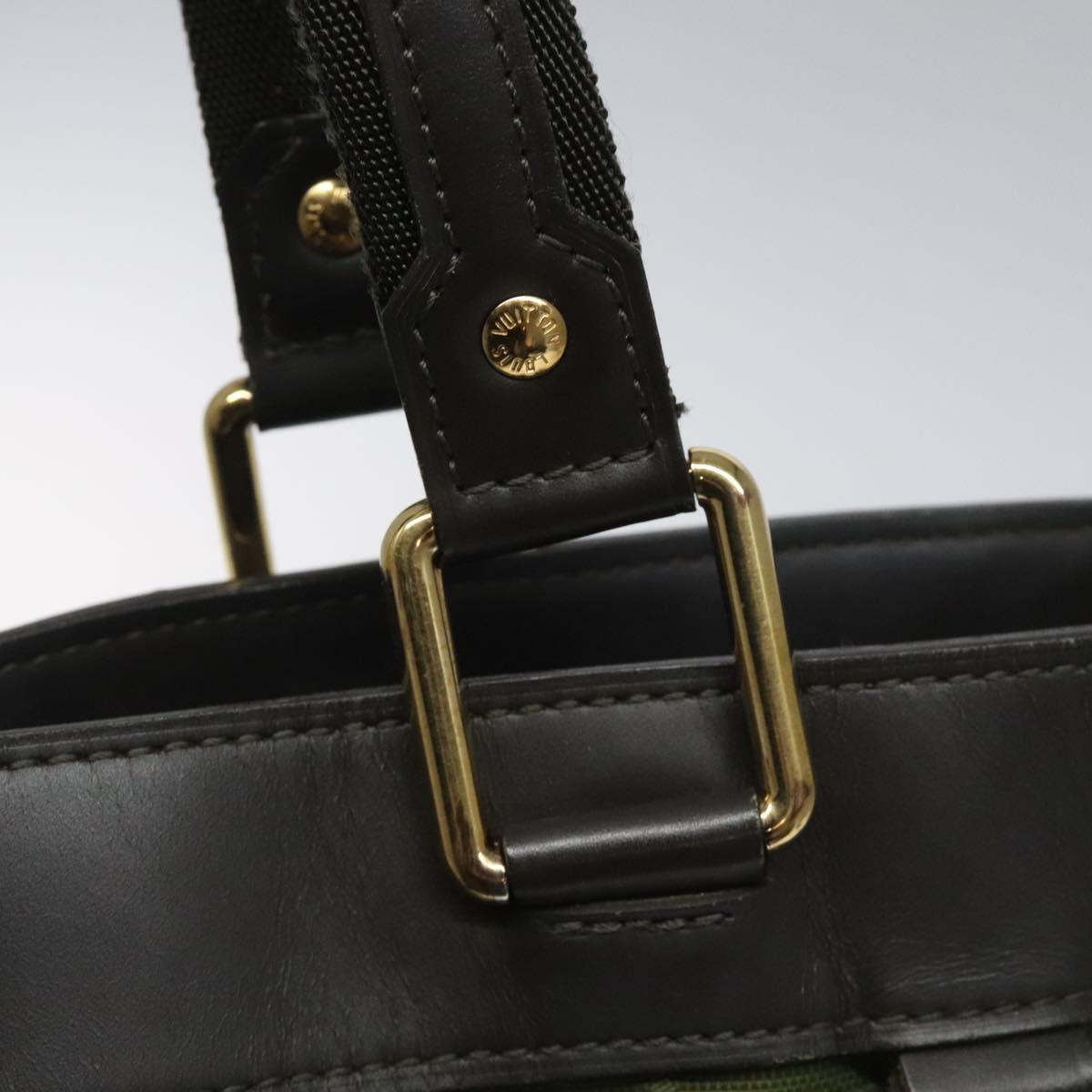 Louis Vuitton Lucille Khaki Canvas Shoulder Bag (Pre-Owned)