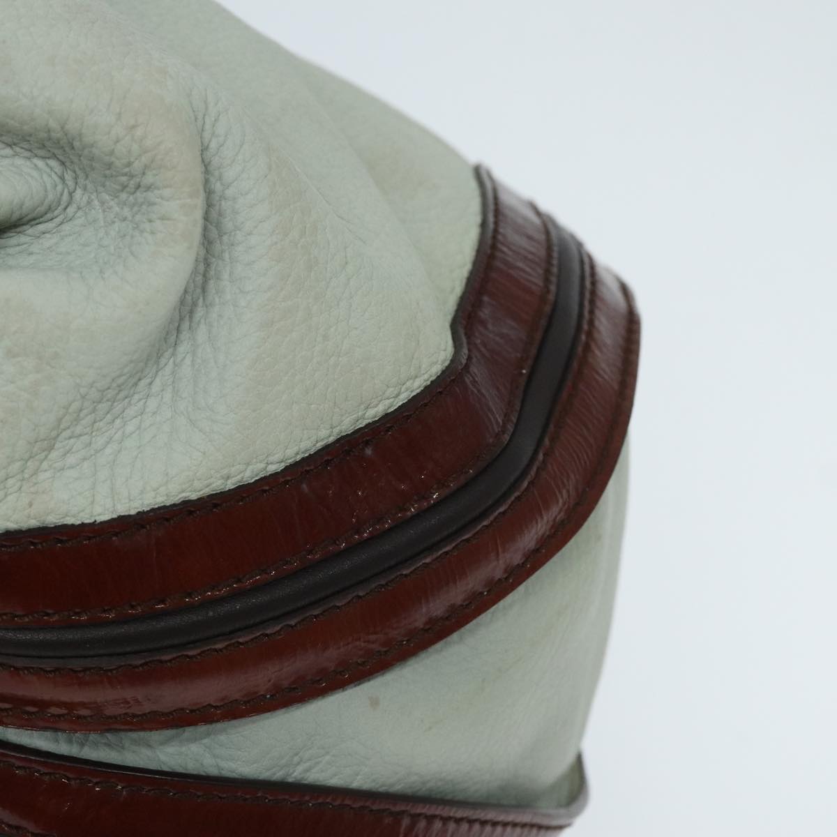 Céline Bittersweet White Leather Shoulder Bag (Pre-Owned)