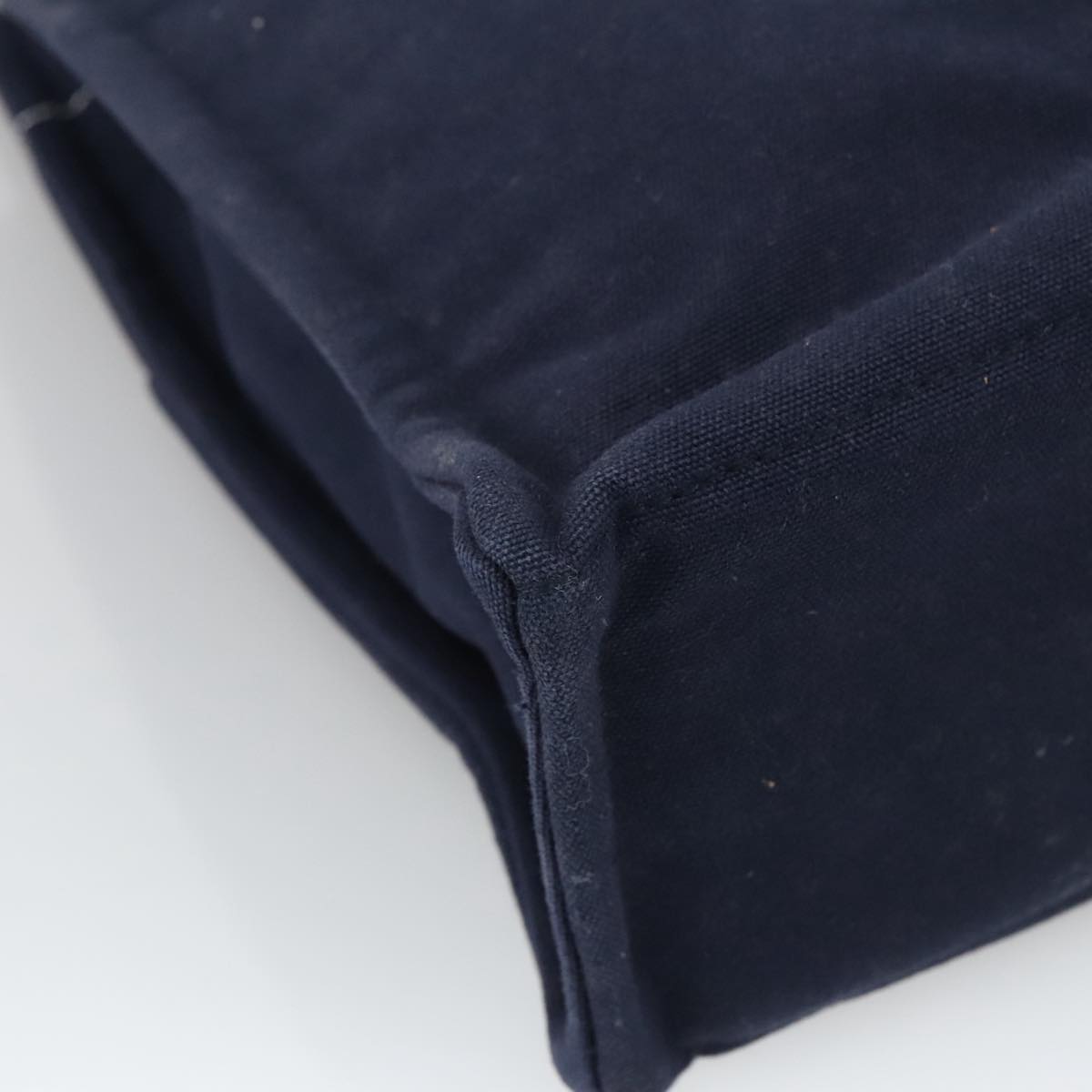 Hermès Herline Navy Canvas Tote Bag (Pre-Owned)