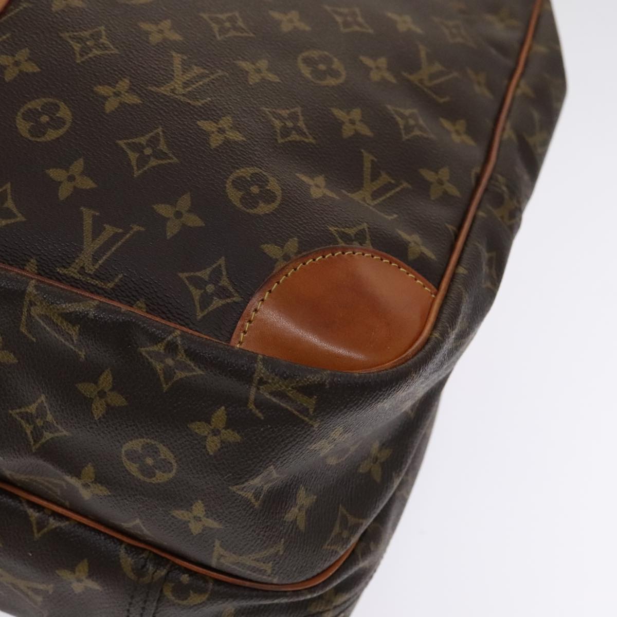 Louis Vuitton Sirius Brown Canvas Travel Bag (Pre-Owned)