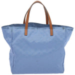 Gucci Soho Blue Canvas Tote Bag (Pre-Owned)