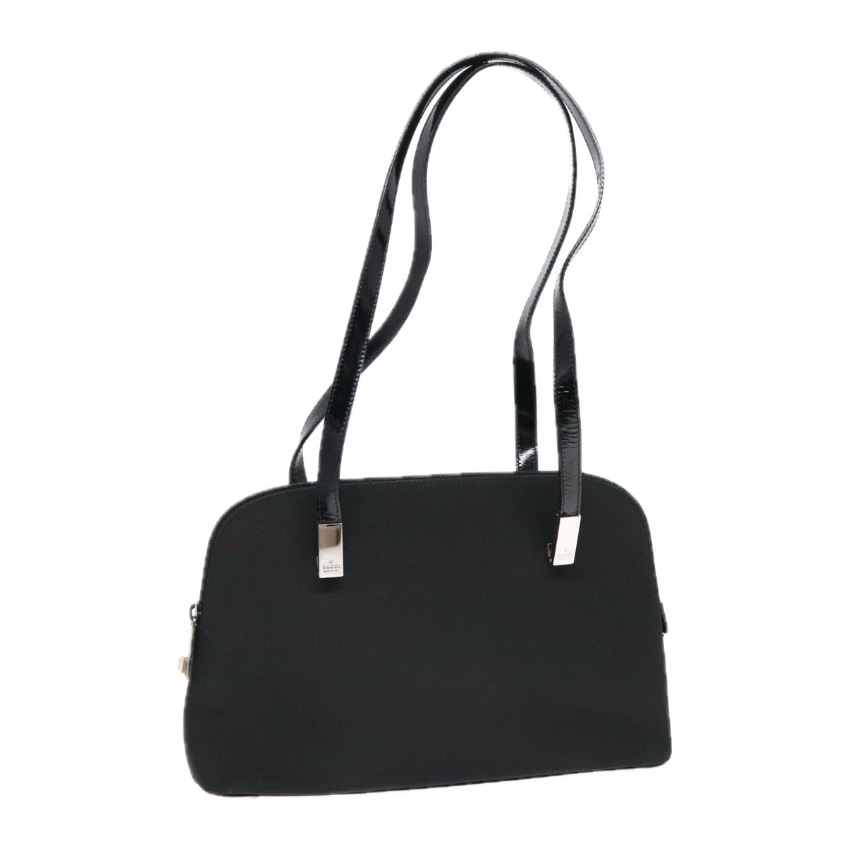 Gucci Black Canvas Shoulder Bag (Pre-Owned)