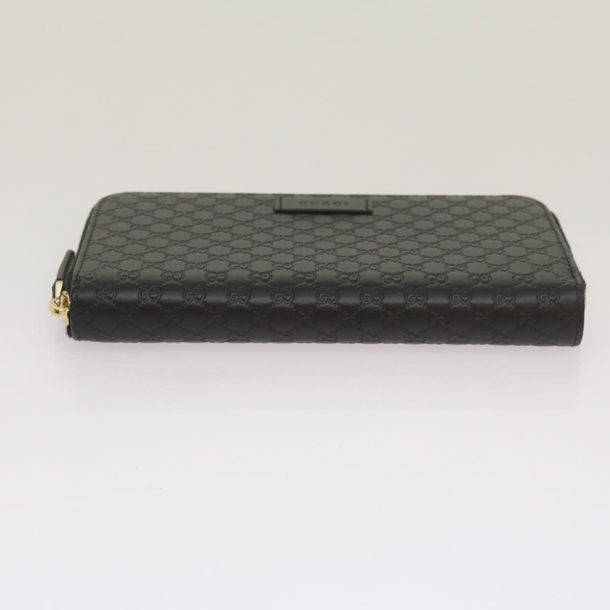 Gucci Guccissima Black Leather Wallet  (Pre-Owned)