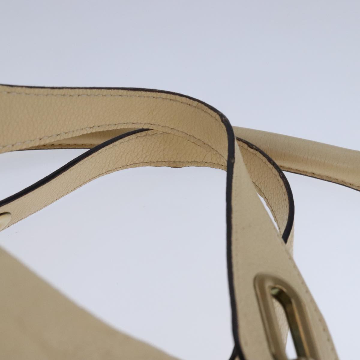 Chloé Paraty Beige Leather Handbag (Pre-Owned)