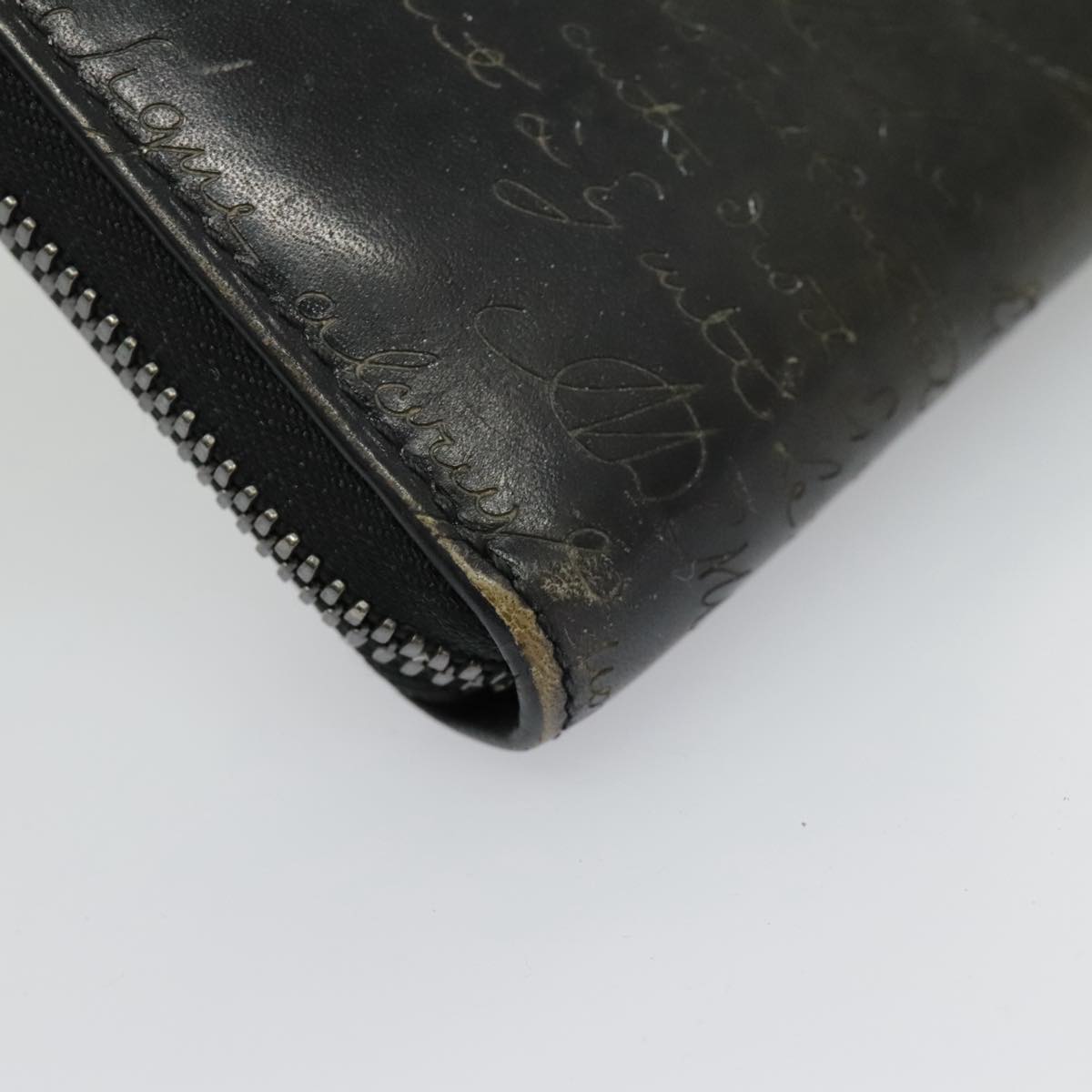 Berluti Black Leather Wallet  (Pre-Owned)