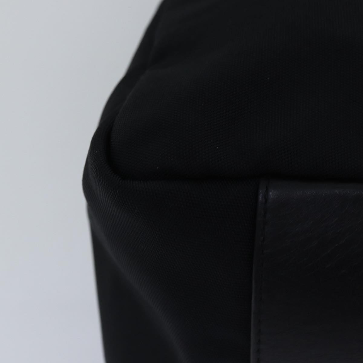 Gucci Bamboo Black Synthetic Shoulder Bag (Pre-Owned)