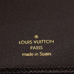 Louis Vuitton Couverture Carnet De Note Burgundy Leather Wallet  (Pre-Owned)