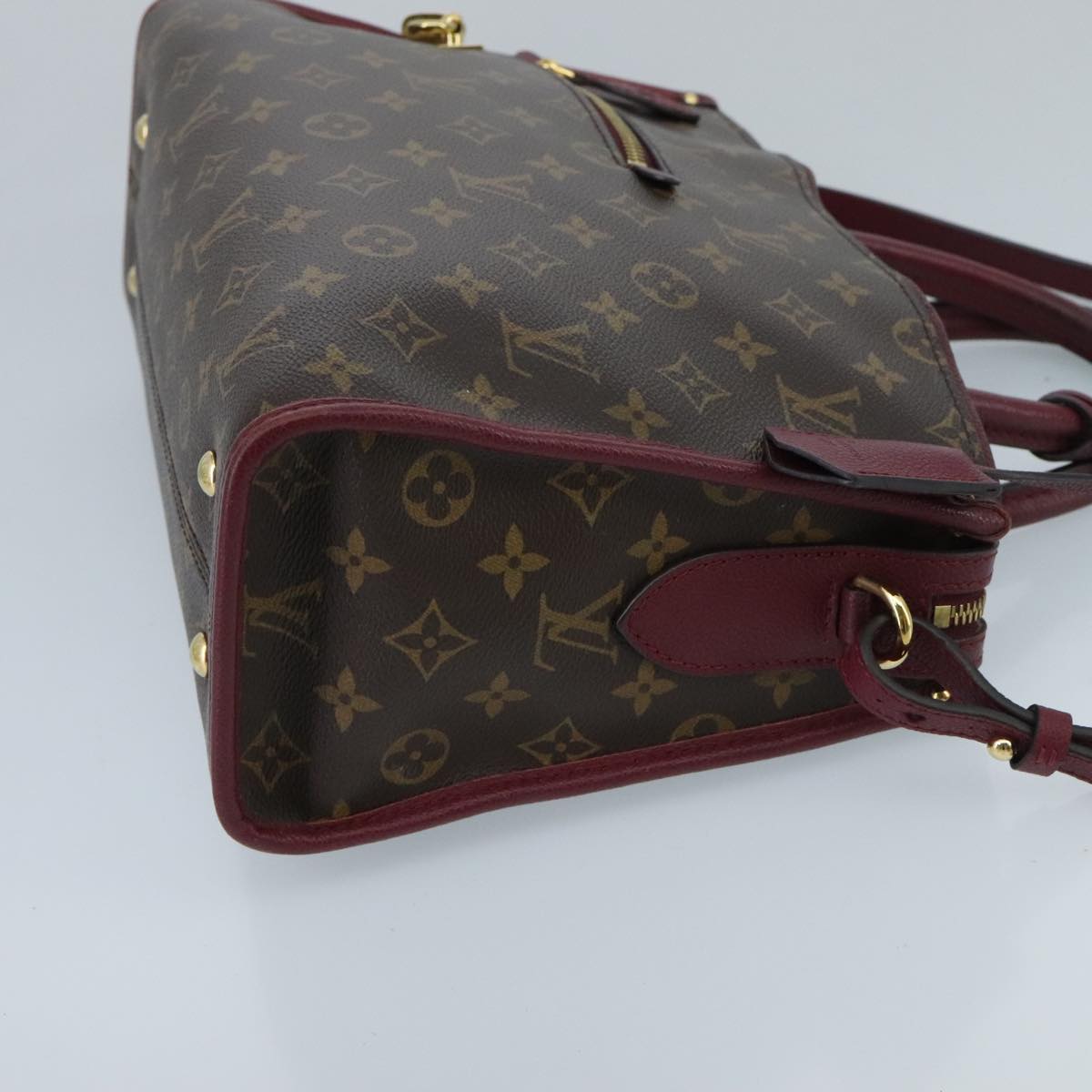 Louis Vuitton Popincourt Brown Canvas Handbag (Pre-Owned)