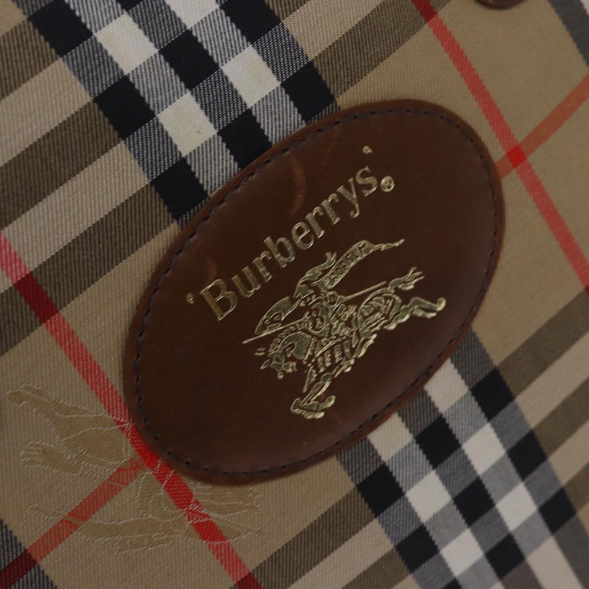 Burberry Beige Canvas Travel Bag (Pre-Owned)