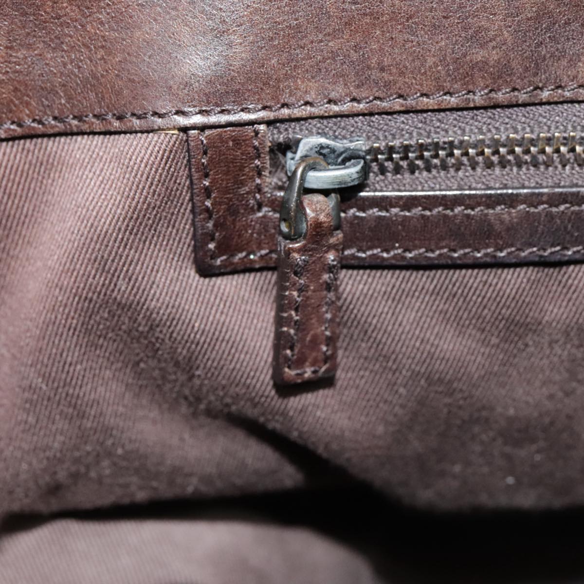 Gucci Brown Canvas Shoulder Bag (Pre-Owned)