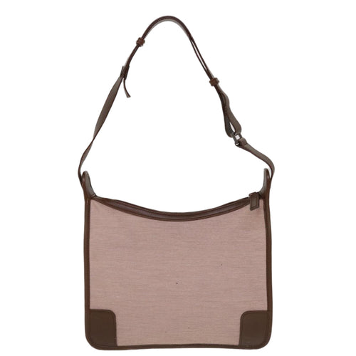 Gucci Pink Canvas Shoulder Bag (Pre-Owned)