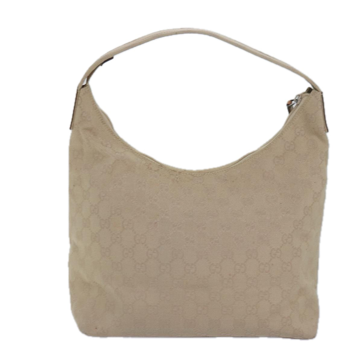Gucci Gg Canvas Beige Canvas Tote Bag (Pre-Owned)