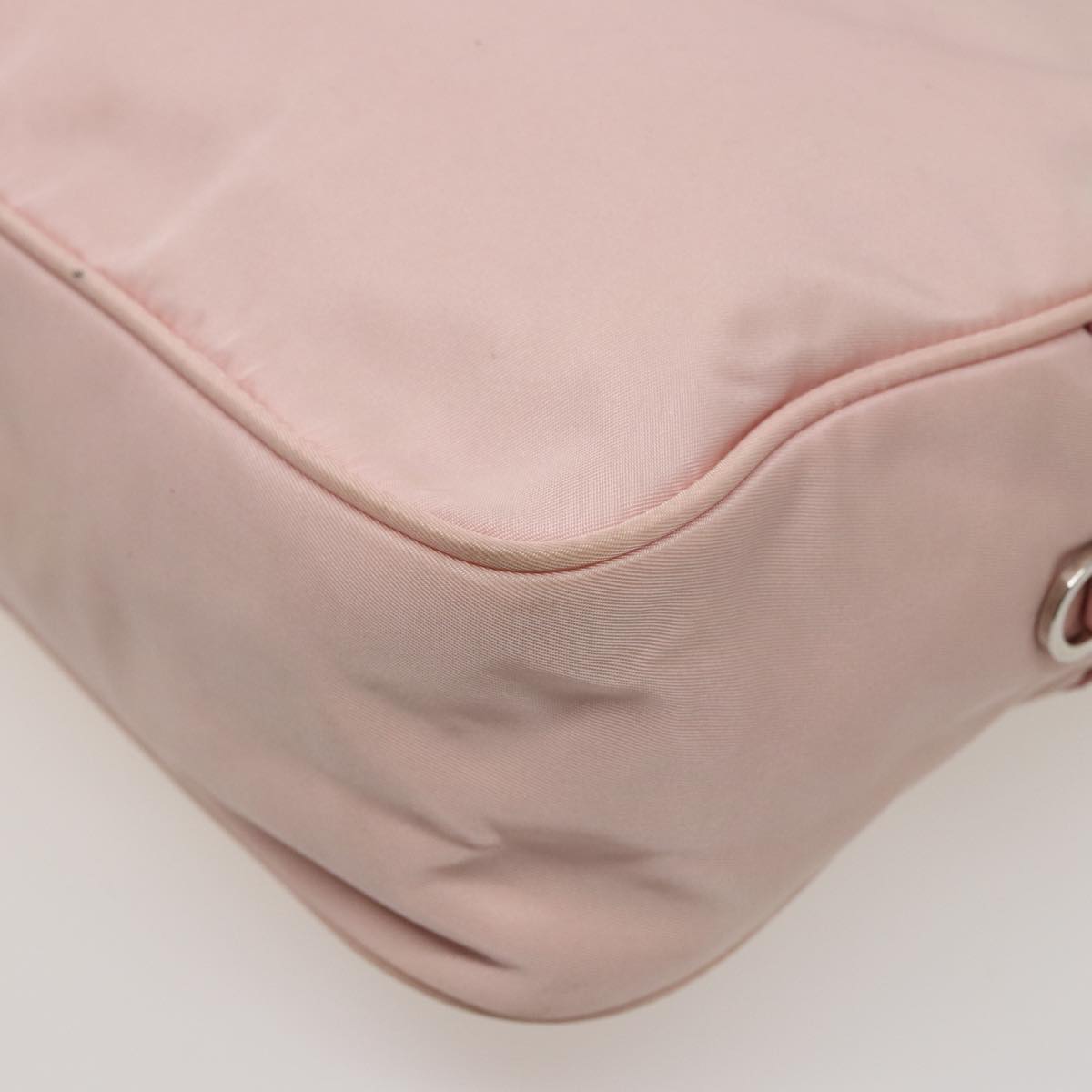 Prada Pink Synthetic Shoulder Bag (Pre-Owned)