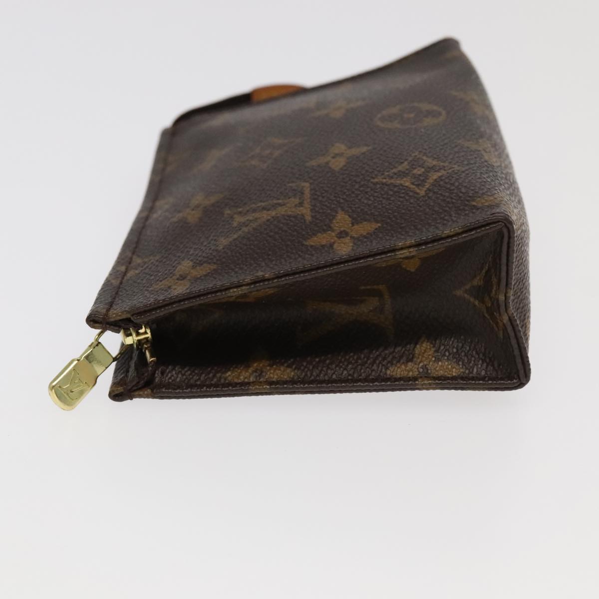 Louis Vuitton Trousse De Toilette Brown Canvas Clutch Bag (Pre-Owned)