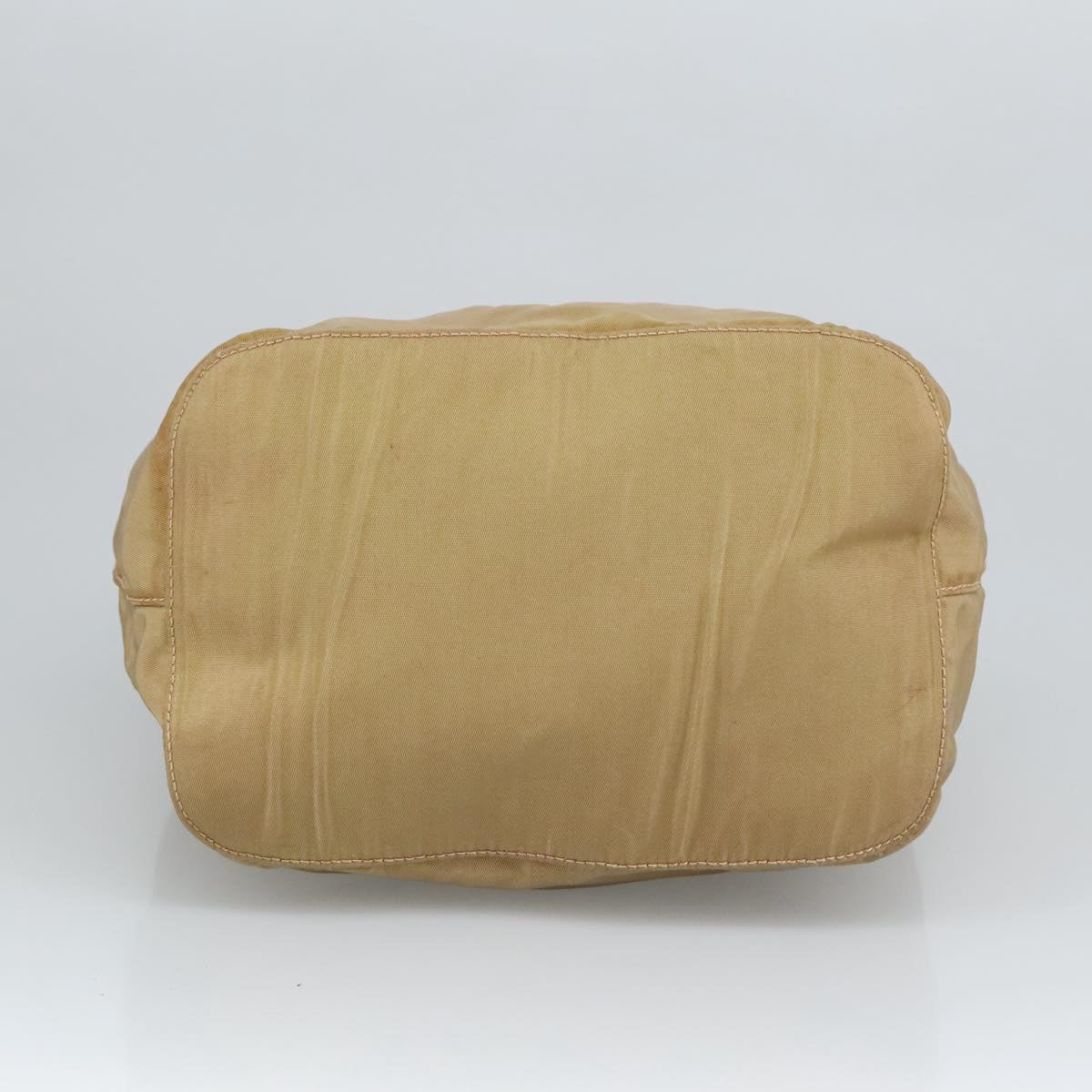 Prada Beige Synthetic Shoulder Bag (Pre-Owned)