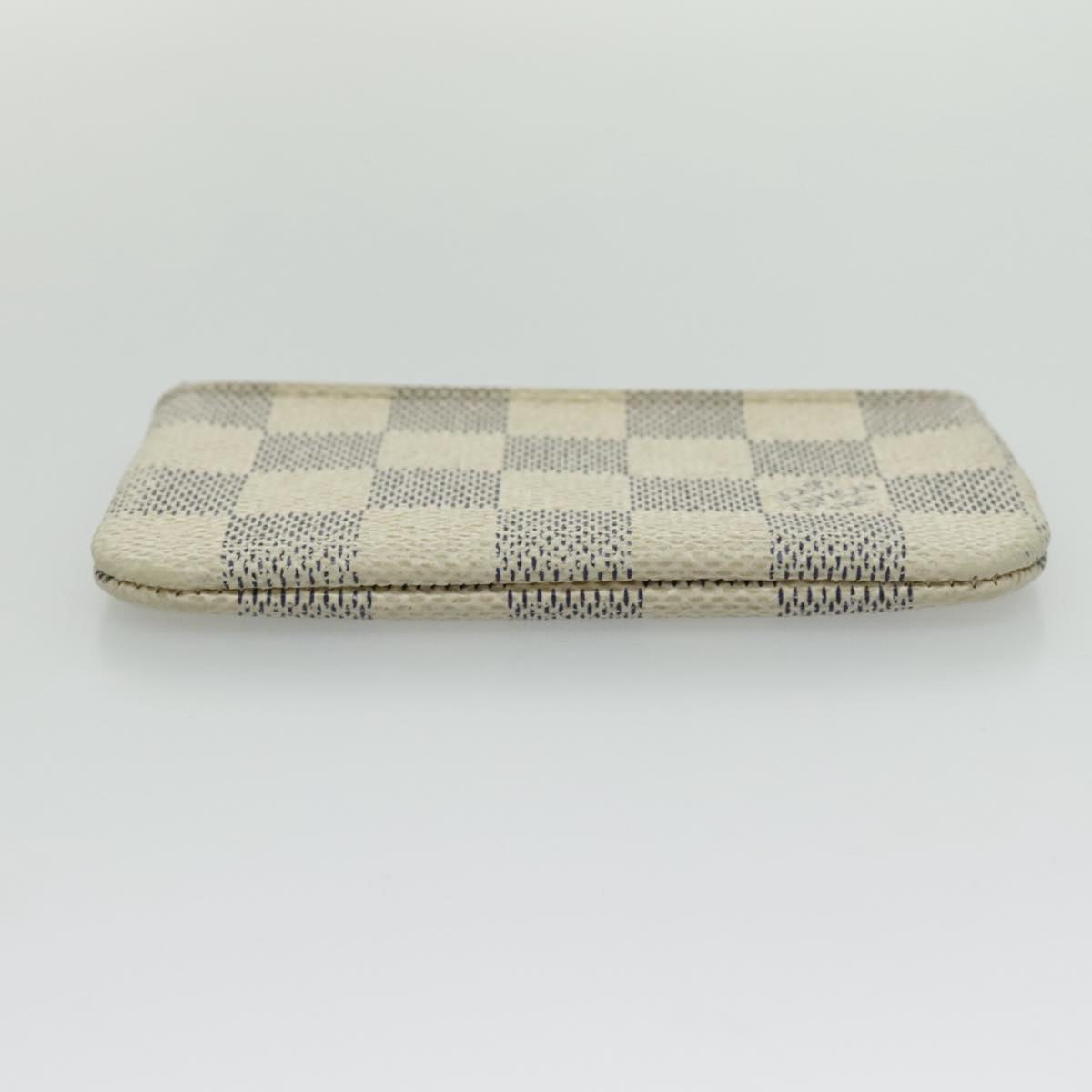 Louis Vuitton Pochette Clés White Canvas Wallet  (Pre-Owned)
