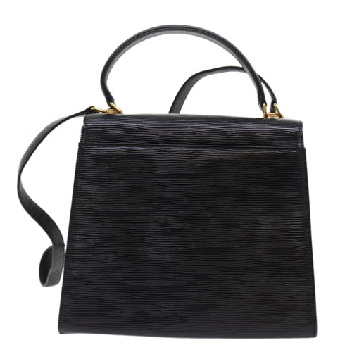 Valentino Garavani Black Leather Handbag (Pre-Owned)