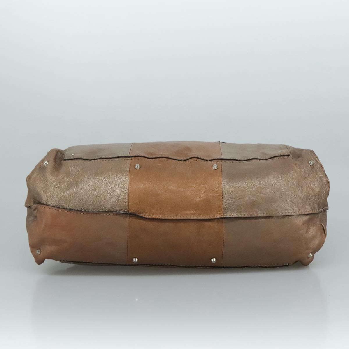 Chloé Paddington Gold Leather Tote Bag (Pre-Owned)