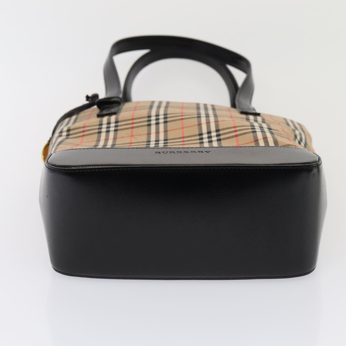 Burberry Nova Check Beige Canvas Tote Bag (Pre-Owned)