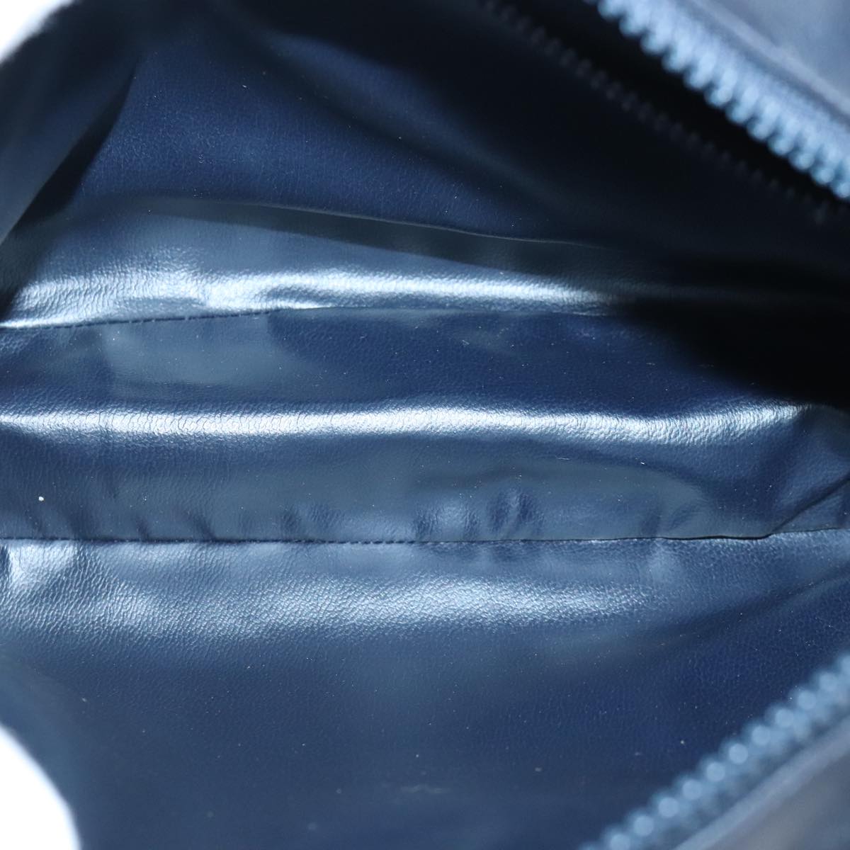 Céline Macadam Navy Canvas Shoulder Bag (Pre-Owned)