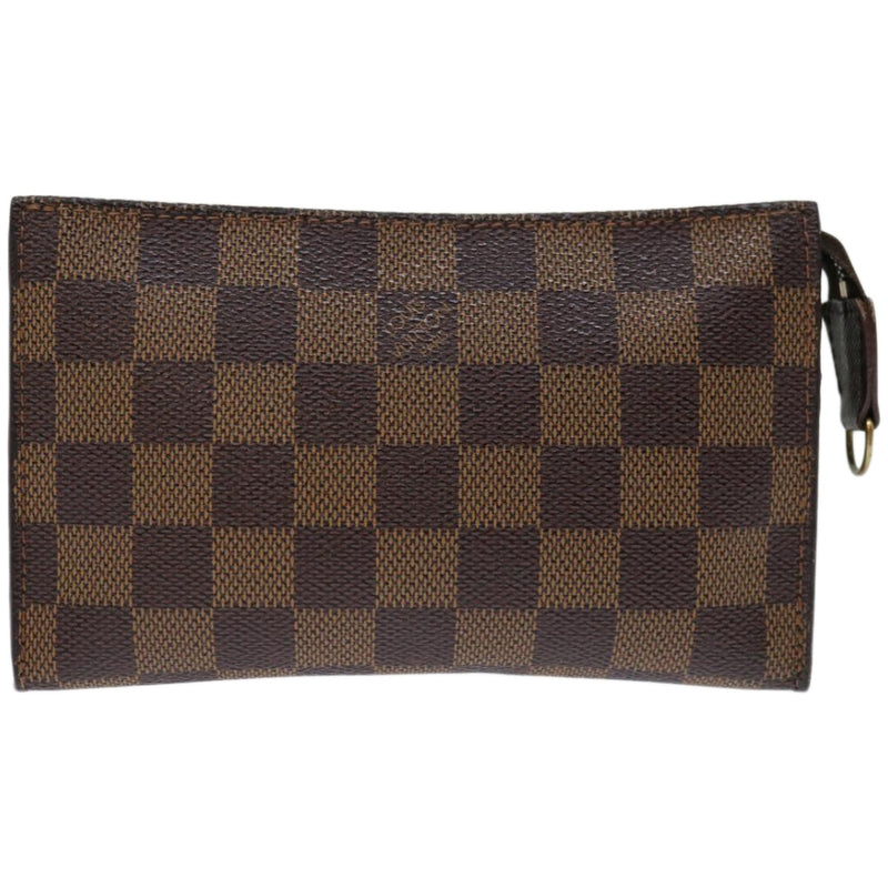 Louis Vuitton Pochette Brown Canvas Clutch Bag (Pre-Owned)