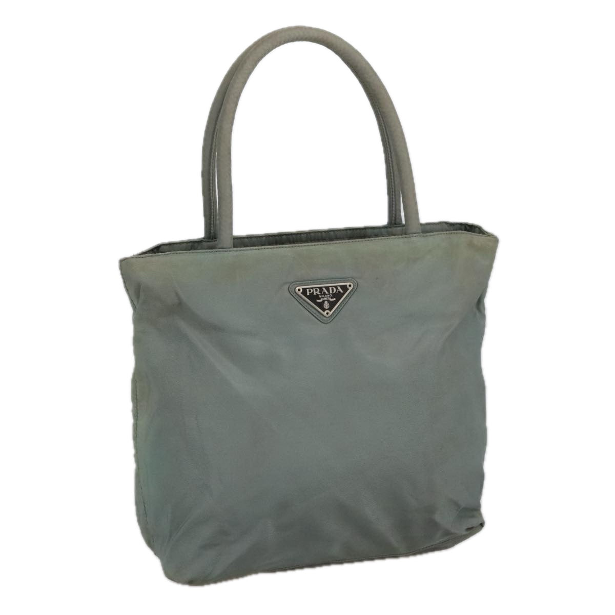 Prada Tessuto Khaki Synthetic Handbag (Pre-Owned)