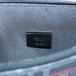 Fendi Black Canvas Clutch Bag (Pre-Owned)