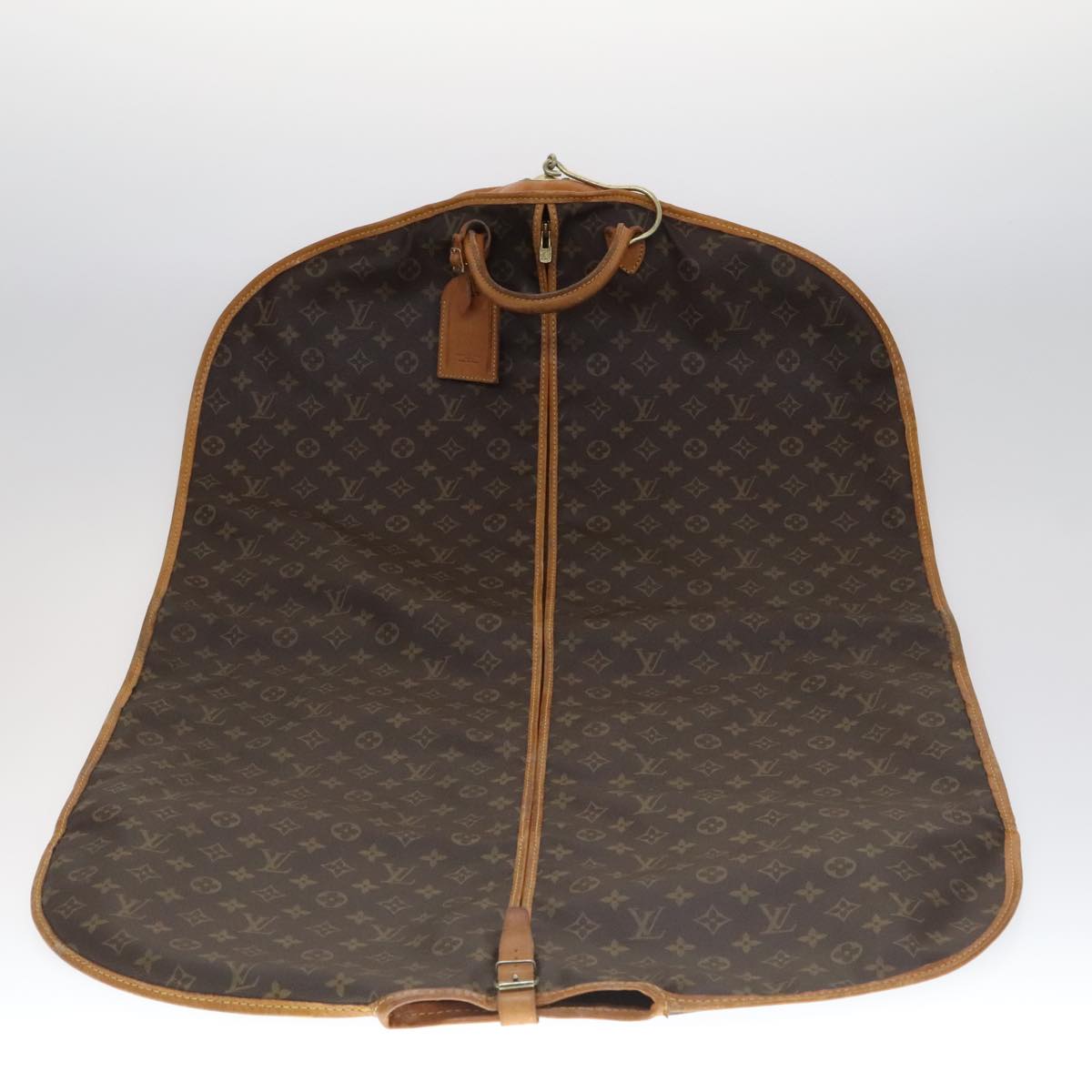 Louis Vuitton Garment Case Brown Canvas Travel Bag (Pre-Owned)