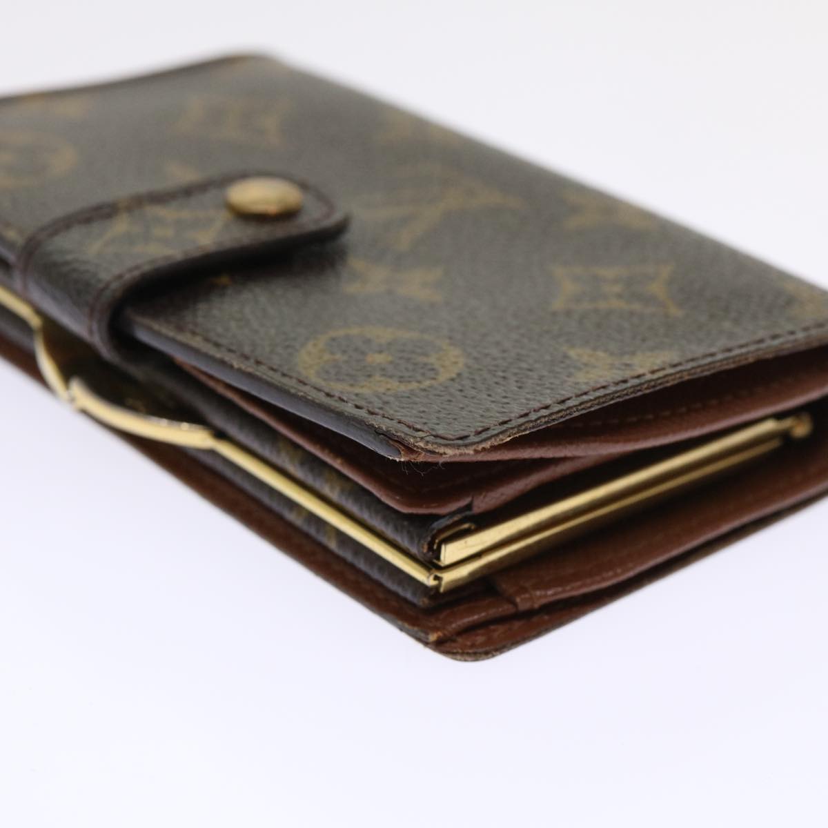 Louis Vuitton Viennois Brown Canvas Wallet  (Pre-Owned)