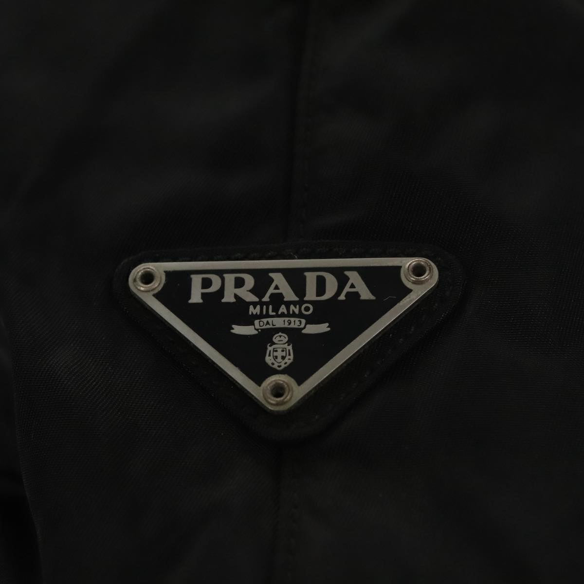 Prada Black Synthetic Handbag (Pre-Owned)