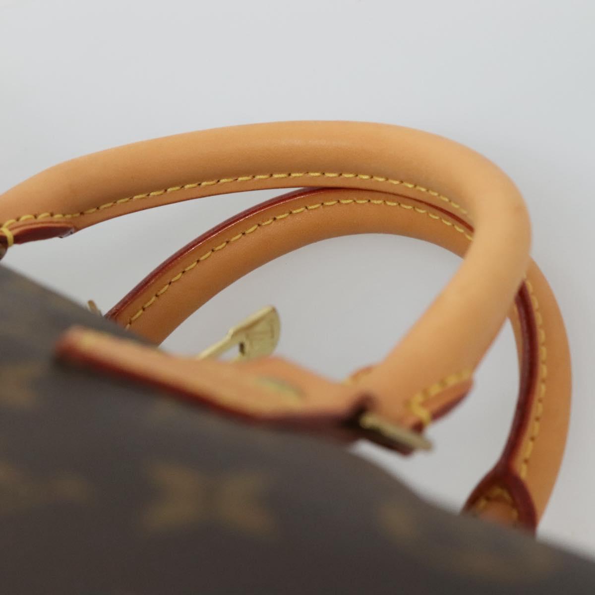 Louis Vuitton Speedy Bandoulière Brown Canvas, Leather Travel Bag (Pre-Owned)