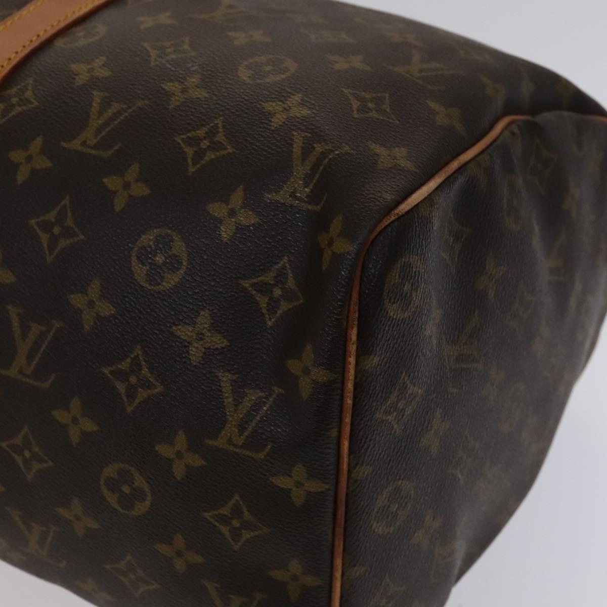 Louis Vuitton Keepall 45 Brown Canvas Travel Bag (Pre-Owned)