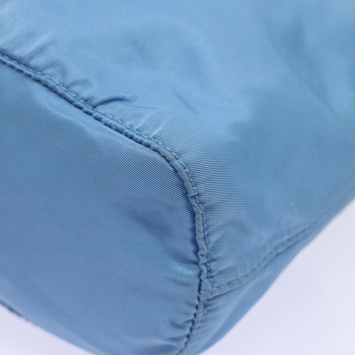 Prada Tessuto Blue Synthetic Clutch Bag (Pre-Owned)
