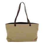 Chanel Beige Canvas Tote Bag (Pre-Owned)
