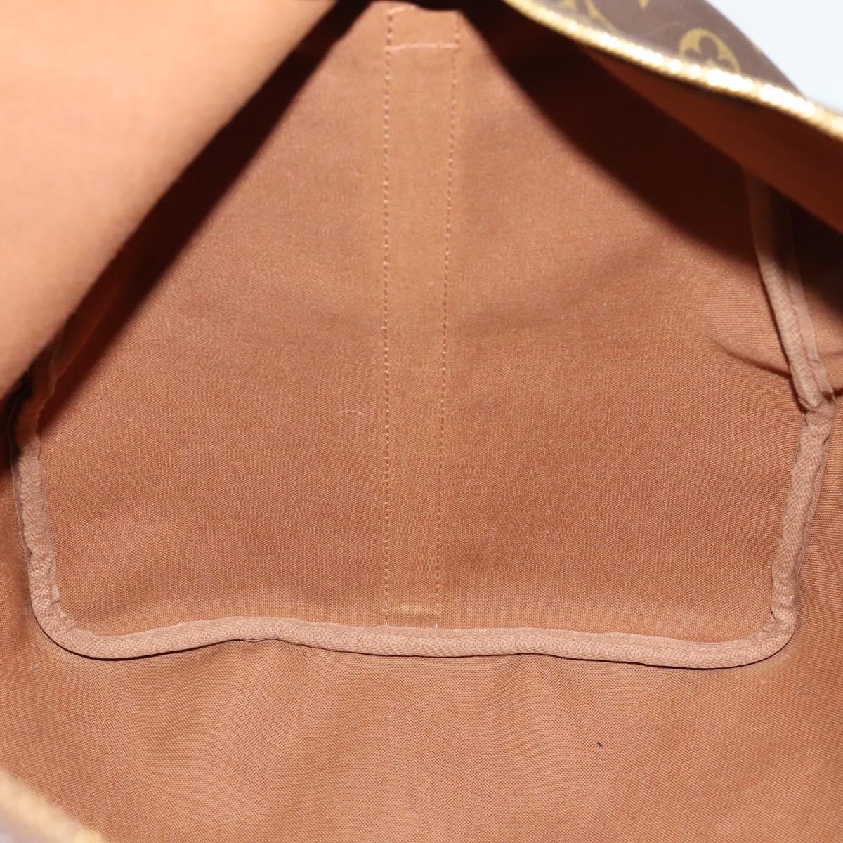 Louis Vuitton Keepall Bandoulière 60 Brown Canvas Travel Bag (Pre-Owned)