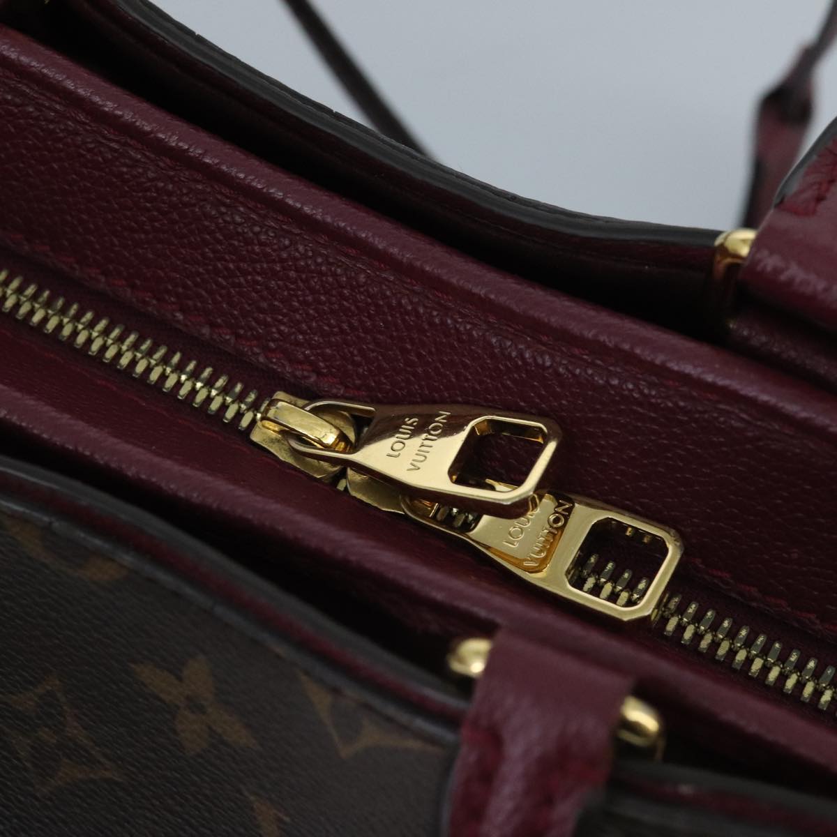 Louis Vuitton Popincourt Brown Canvas Handbag (Pre-Owned)