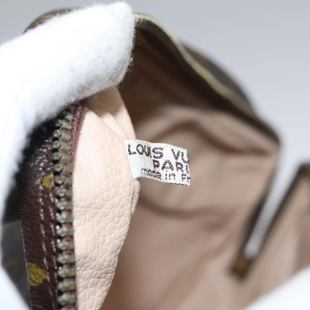 Louis Vuitton Trousse Toilette 28 Brown Canvas Clutch Bag (Pre-Owned)