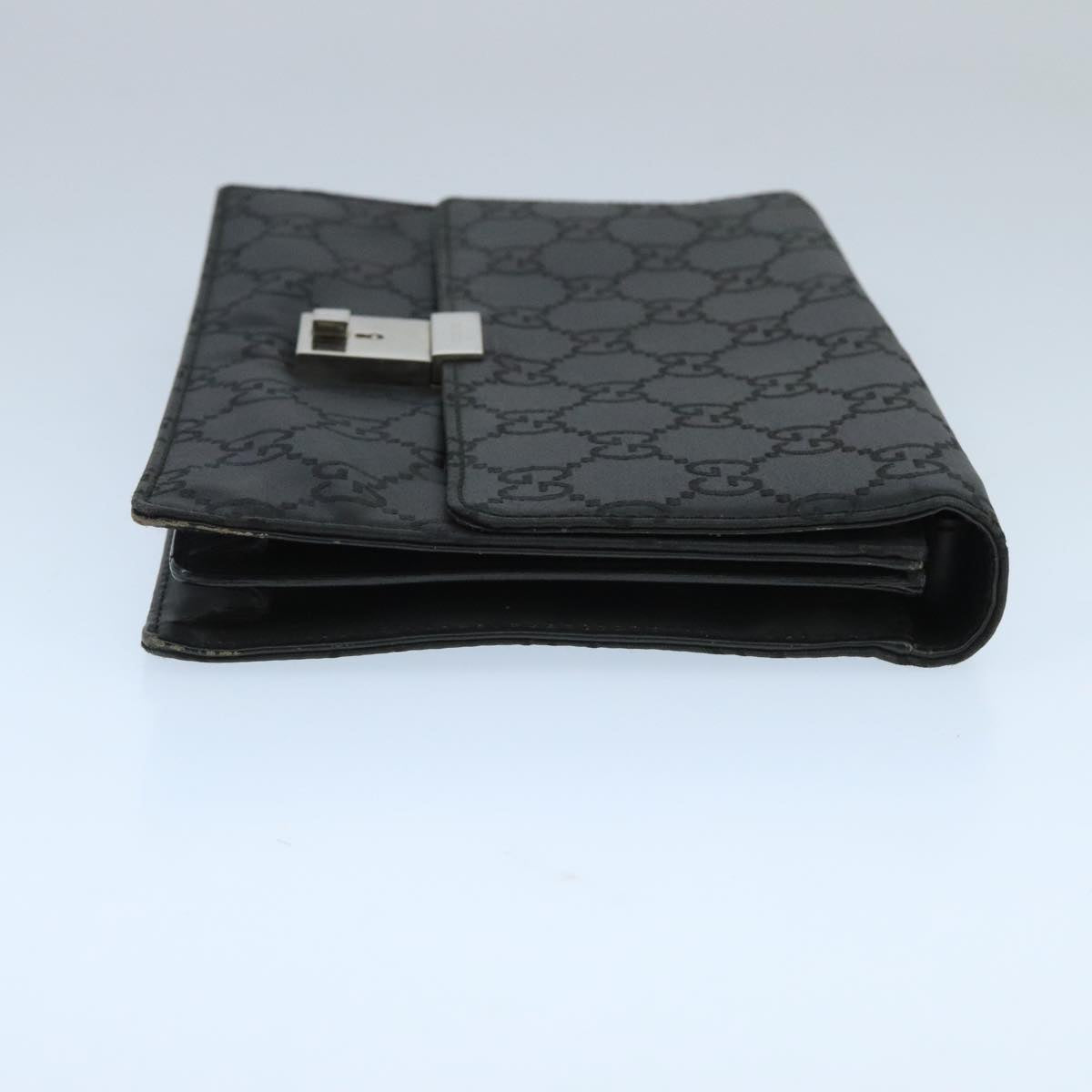 Gucci Black Canvas Clutch Bag (Pre-Owned)