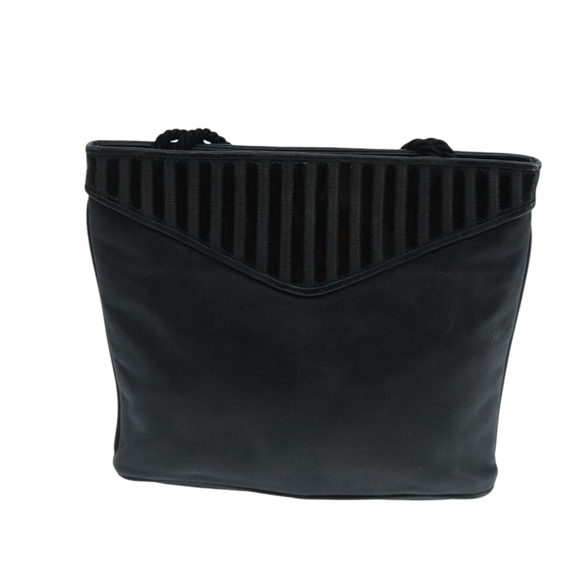 Fendi Black Leather Shoulder Bag (Pre-Owned)