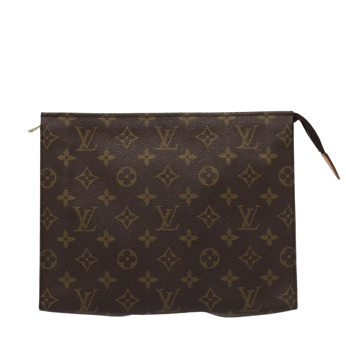 Louis Vuitton Trousse De Toilette Brown Canvas Clutch Bag (Pre-Owned)