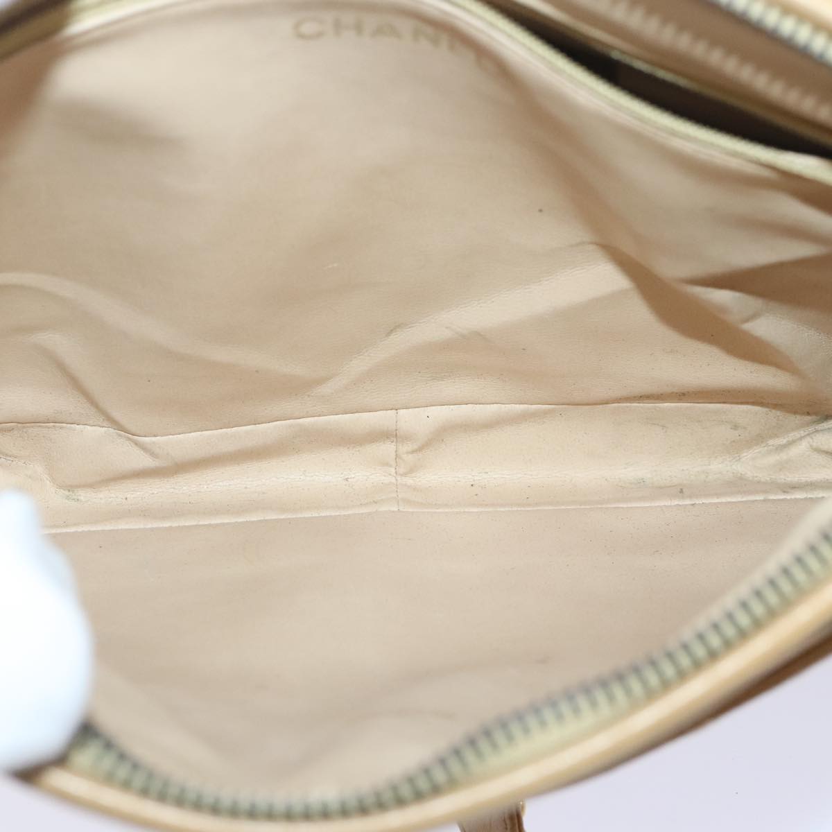 Chanel Camera Beige Leather Shoulder Bag (Pre-Owned)