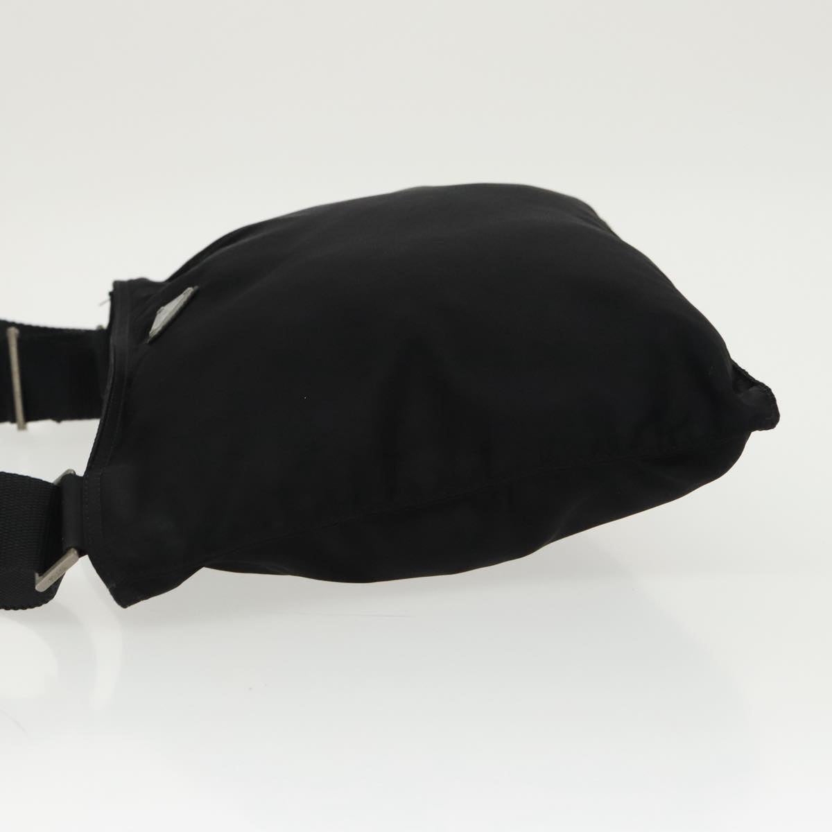 Prada Tessuto Black Synthetic Shoulder Bag (Pre-Owned)