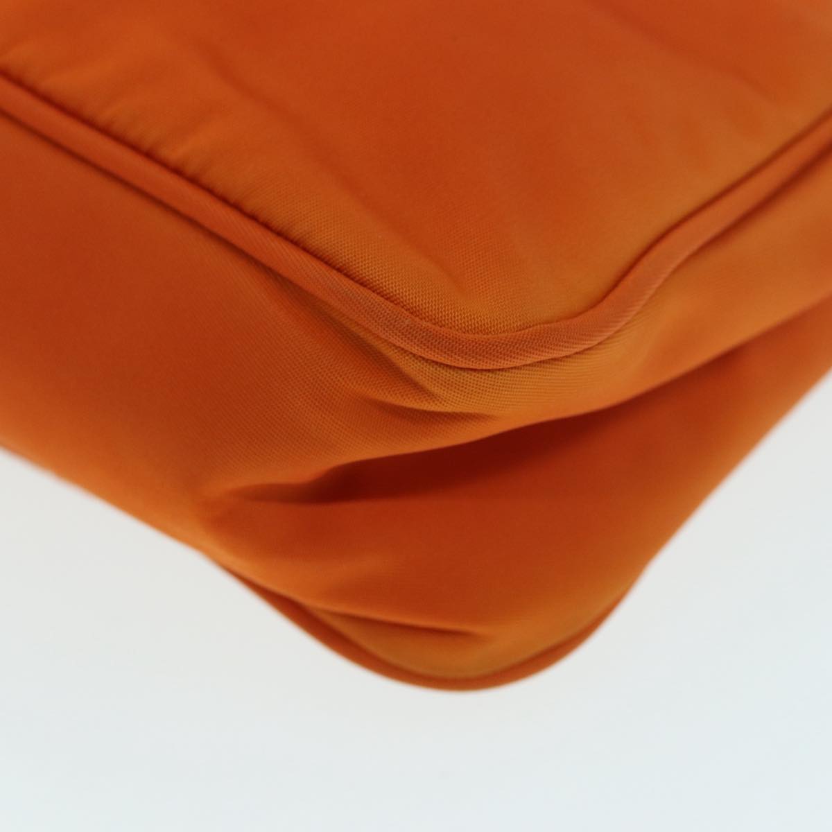 Prada Re-Edition Orange Synthetic Handbag (Pre-Owned)