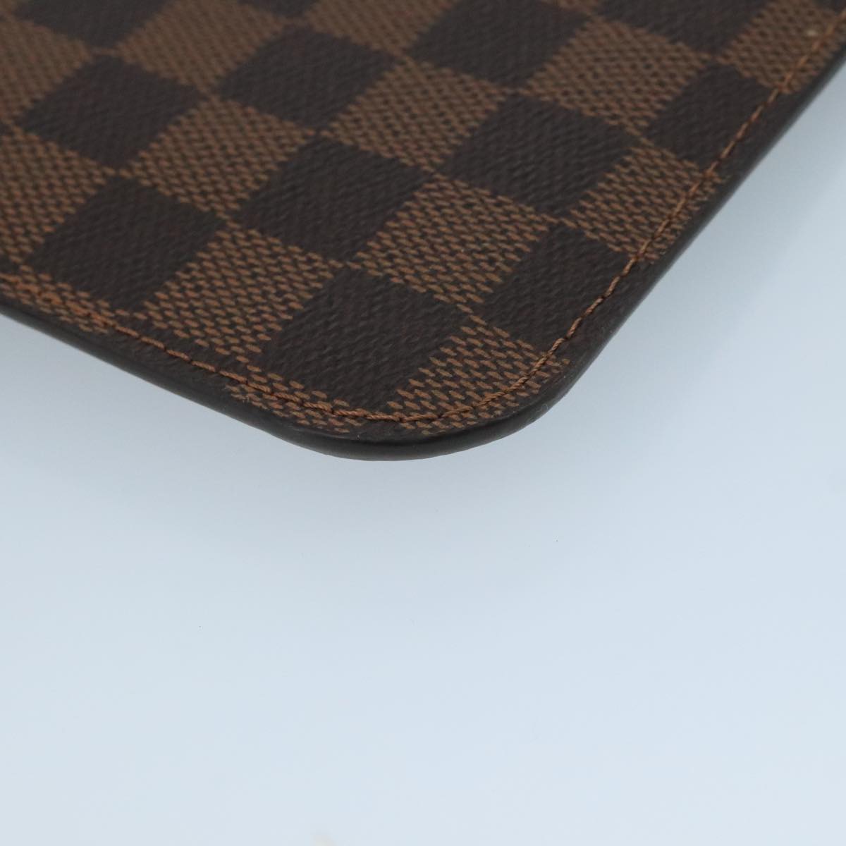 Louis Vuitton Pochette Clés Brown Canvas Wallet  (Pre-Owned)