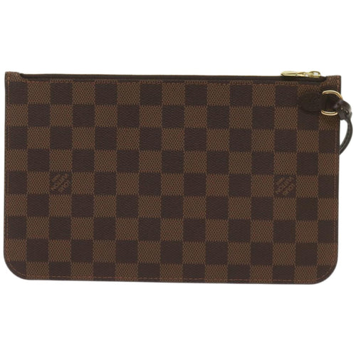 Louis Vuitton Neverfull Brown Canvas Wallet  (Pre-Owned)