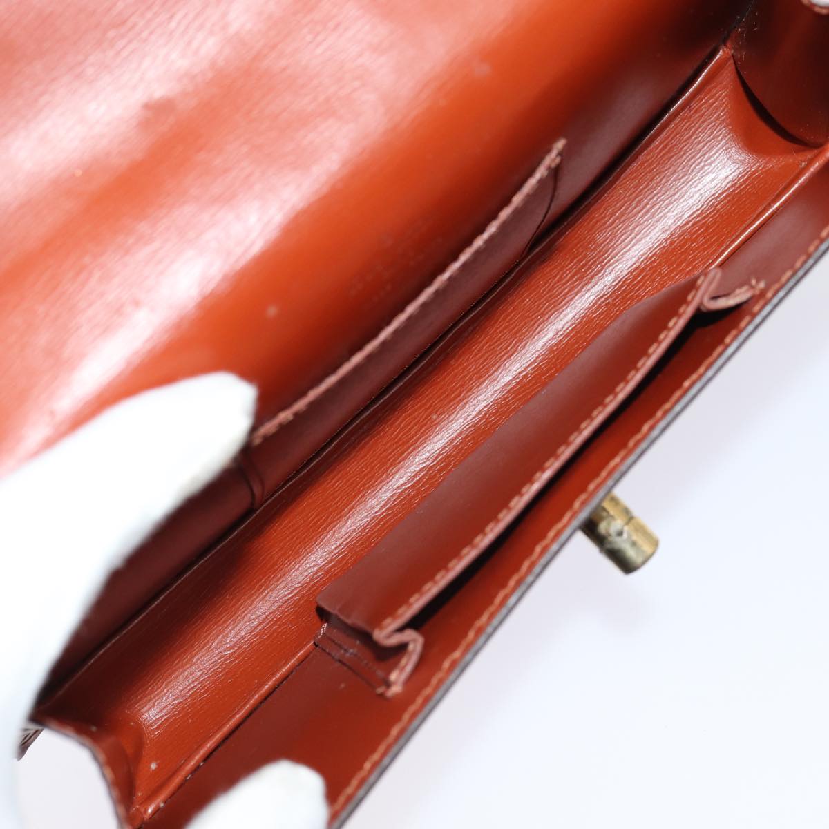 Louis Vuitton Presbourg Brown Leather Shoulder Bag (Pre-Owned)